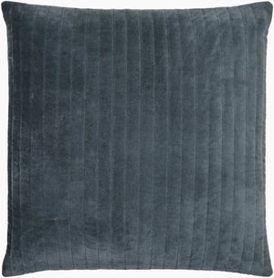 Surya Digby 18" Cotton Accent Pillow - Modern Minimalist Design For Cozy Home Décor & Easy Care Deep Teal Cotton,Cotton Dig001-2020p