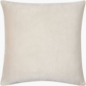 Surya Digby 18" Cotton Accent Pillow - Modern Minimalist Design For Cozy Home Décor & Easy Care Oatmeal Cotton,Cotton Dig003-2222