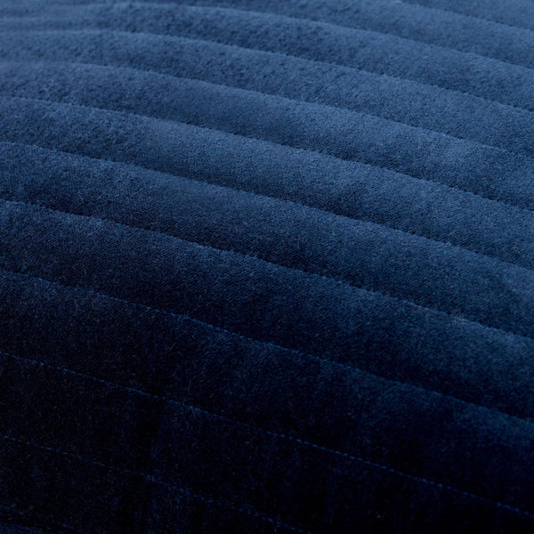 Surya Digby 18" Cotton Accent Pillow - Modern Minimalist Design For Cozy Home Décor & Easy Care Dark Blue Cotton,Cotton Dig004-2020d