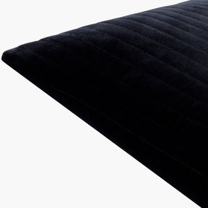 Surya Digby 18" Cotton Accent Pillow - Modern Minimalist Design For Cozy Home Décor & Easy Care Ink Blue Cotton,Cotton Dig005-2020