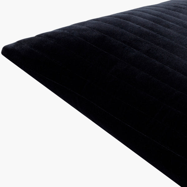 Surya Digby 18" Cotton Accent Pillow - Modern Minimalist Design For Cozy Home Décor & Easy Care Ink Blue Cotton,Cotton Dig005-2020