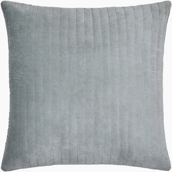 Surya Digby 18" Cotton Accent Pillow - Modern Minimalist Design For Cozy Home Décor & Easy Care Sage Cotton,Cotton Dig009-2222