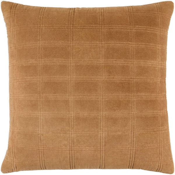 Surya Digby Handcrafted Cotton Square Accent Pillow for Sofas Chairs and Layered Arrangements DIG015-2020