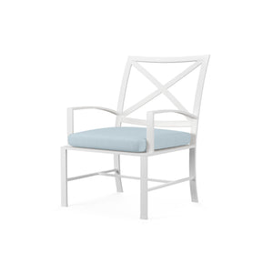 Bristol Swivel Dining Chair in Canvas Skyline w/ Self Welt SW501-11-14091 Sunset West