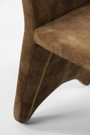 VIG Furniture Modrest Ditka - Modern Camel Velvet Dining Chair (Set of 2) VGEUMC-7510CH-DECENT-004