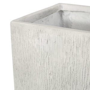 English Elm Mgo Tall Square Outdoor Planter Magnesium Oxide Build for Patio or Entryway Decor 73352.00