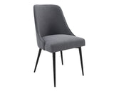 Steve Silver Colfax Side Chair Charcoal, Set of 2 CF450SC