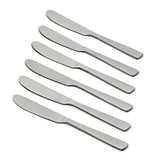 Oneida Nocha 6-Piece Stainless Steel Cocktail Spreaders, Mirror Finish, Dishwasher Safe