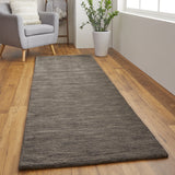 Feizy Rugs Luna Hand Woven Wool Area Rug - Stylish, Stain-resistant, Perfect For High Traffic Spaces & Decor Brown,Taupe Wool 5798049fchl000i6a