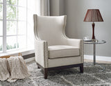 Steve Silver Roswell Linen Accent Chair w/ RW850ACB