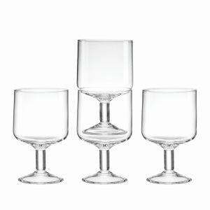 Lenox Tuscany Classics Stackable 4-Piece Wine Glass Set Clear, NO COLOR GLASS,CRYSTAL 895131