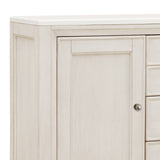 Ashby Place 3-Drawer Buffet with Cabinets Natural with Reflection Gray Finish P359302 Pulaski Furniture