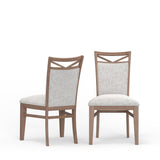 Parker House Americana Modern Dining Upholstered Dining Chair - Set of 2 Cotton Poplar Solids / Birch Veneers DAME#2218