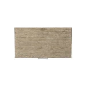 Bernhardt Bernhardt Tribeca Nightstand Aurum Oak With Textured Steel Sled Base, Soft-Close Drawers & Usb Charging 333229