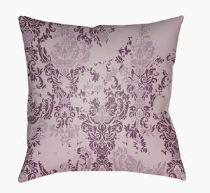 Livabliss Moody Damask Woven Polyester Accent Pillow Rustic Farmhouse Texture for Sofa DK024-2020