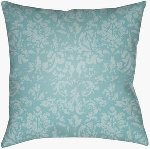 Livabliss Moody Woven Damask Square Accent Pillow Earthy Tones for Farmhouse Living Rooms DK027-1818