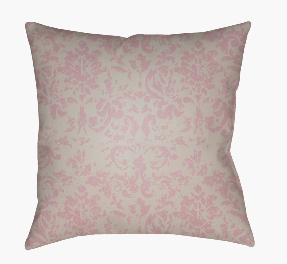 Livabliss Moody Woven Damask Square Accent Pillow Rustic Farmhouse Sofa Decor Polyfill DK029-2020