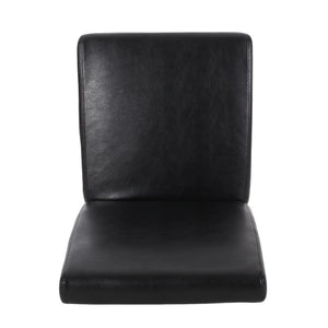English Elm Dining Chair Set of 2 Upholstered Rubberwood Legs Minimalist Contemporary Seating 60162.00PUMDNT