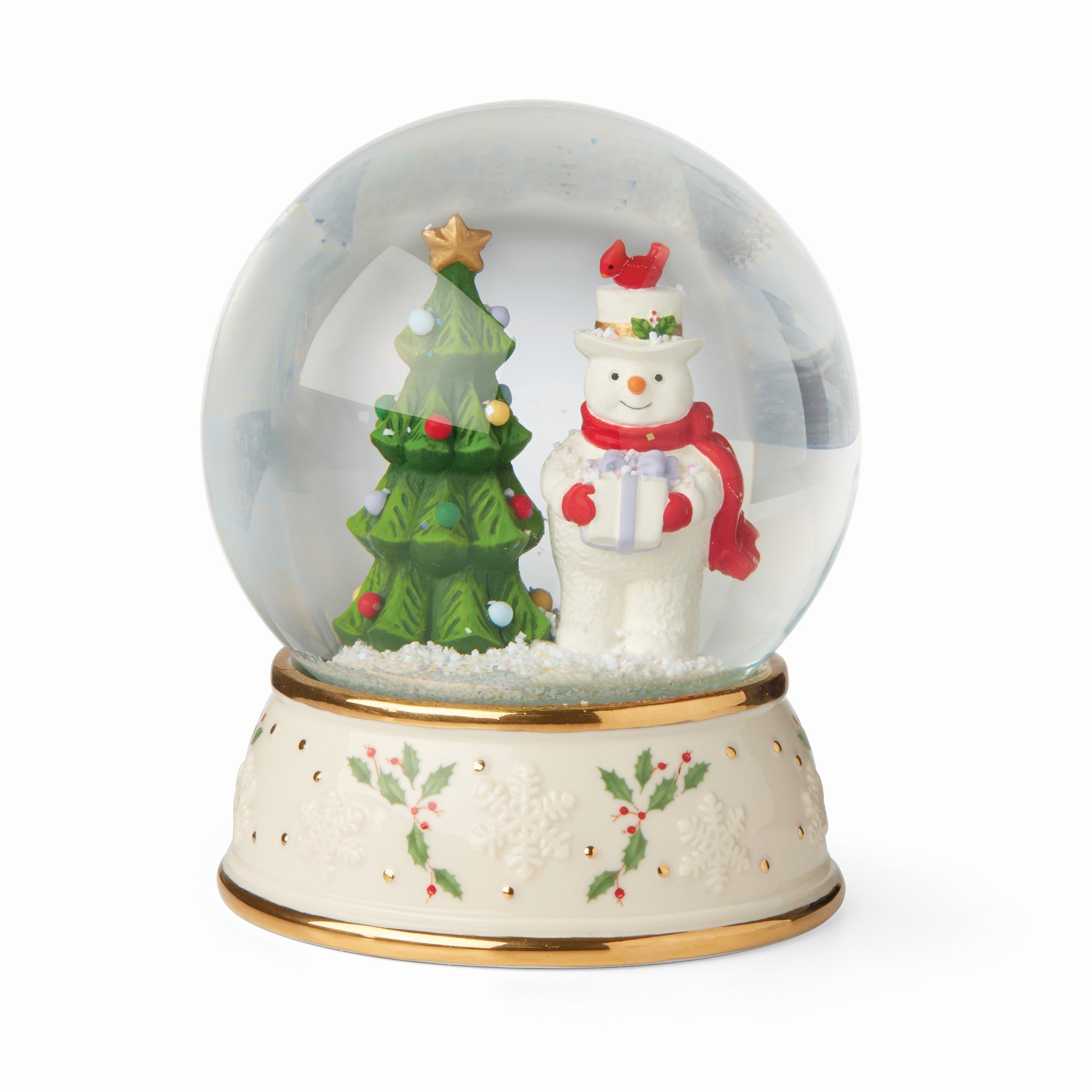 Happy Holly Days Snow Globe - Thumbnail 3