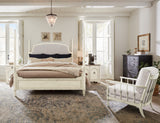 Americana King Upholstered Poster Bed 7050-90666-02 Beige Americana Collection 7050-90666-02 Hooker Furniture