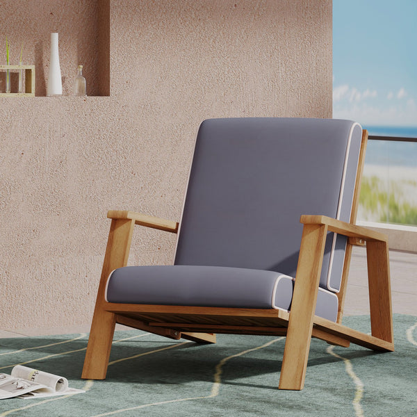 English Elm Christopher Knight Home® - PALOMA Modern Adirondack Club Chair with Acacia Wood Frame, Water-Resistant Cushions for Patio ComfortPALOMA Modern Adirondack Club Chair with Acacia Wood Frame and Water-Resistant Cushions for Patio Comfort DARK GREY 67045.00DGRY
