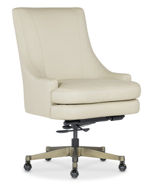 Paula Executive Swivel Tilt Chair Beige EC212-002 Hooker Furniture