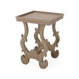 Christopher Knight Home® - Noble House - Lonedell French Country Accent Table with Square Top