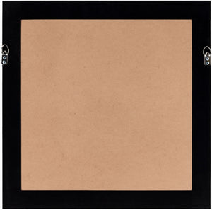 Surya Darkwood Framed Art - 22"H X 22"W Timeless Arts & Crafts Decor To Elevate Your Living Space! Main, Black,Frame, ,Matting, Black Composition,Polystyrene Dkw001-2222