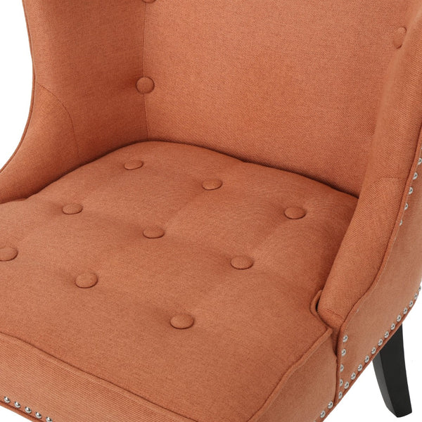 Christopher Knight Home® - Noble House - Adelina Contemporary Upholstered Accent Chair with Nailhead Trim