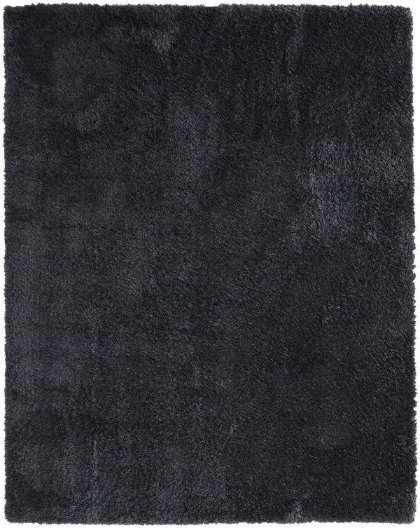 Feizy Rugs Darian Plush High Pile Polyester Shag Rug - Cozy, Modern Design For Effortless Home Elegance Black Polyester Drn39k0fblkchlg00