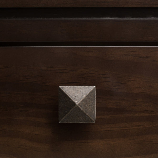 English Elm Cosmopolitan Coffee Table In Mahogany Brown - Handcrafted Solid Pine With Stylish Storage & Design B136P159515