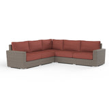 Coronado Sectional in Canvas Henna w/ Self Welt SW2101-SEC-5407 Sunset West