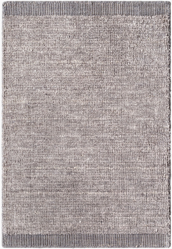 Surya Dalia 2' X 3' Handmade Area Rug - Luxurious Wool & Viscose, Durable High Pile, Perfect For Any Room Light Gray Viscose,Wool Dla2300-23