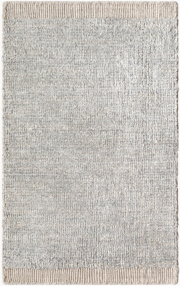 Surya Dalia 2' X 3' Handmade Area Rug - Luxurious Wool & Viscose, Durable High Pile, Perfect For Any Room Silver Viscose,Wool Dla2302-23