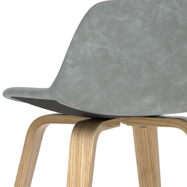 English Elm Randolph Modern Bentwood Counter/Bar Stools Set Of 2 - Stylish Comfort For Kitchen & Home Bars B136P159455-GIGA