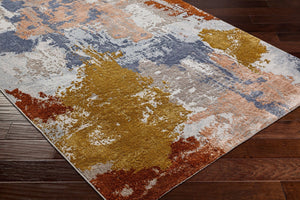 Livabliss Delight Belgium Woven Polypropylene Accent Rug Soft Low Pile for Entryways and Hallways Medium Gray, Mu 2' x 3'11" DLG2301-2311