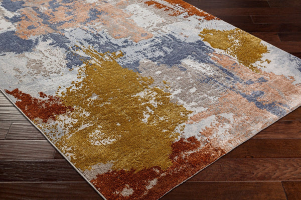 Livabliss Delight Belgium Woven Polypropylene Accent Rug Soft Low Pile for Entryways and Hallways Medium Gray, Mu 2' x 3'11" DLG2301-2311