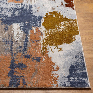 Livabliss Delight Belgium Woven Polypropylene Accent Rug Soft Low Pile for Entryways and Hallways Medium Gray, Mu 2' x 3'11" DLG2301-2311