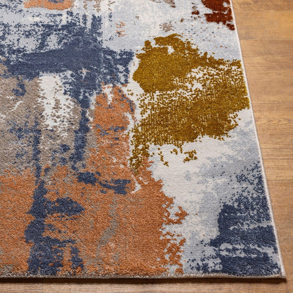 Livabliss Delight Belgium Woven Polypropylene Accent Rug Soft Low Pile for Entryways and Hallways Medium Gray, Mu 2' x 3'11" DLG2301-2311