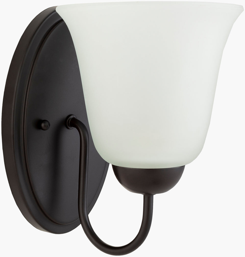 Surya Dallas 8" Elegant Metal Wall Sconce - Sophisticated Lighting To Elevate Your Home Decor Aesthetic Fixture, Metallic ,Bronze Iron Dls-001
