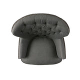 Christopher Knight Home® - Noble House - Tafton Tufted Grey Fabric Club Chair