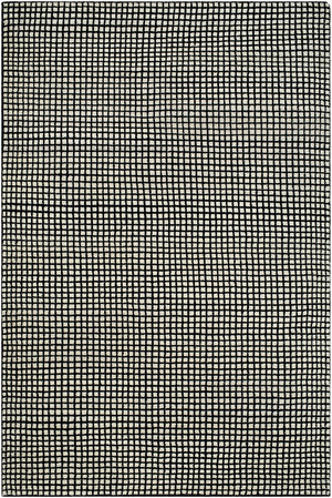 Surya Damier 2' X 3' Handmade Wool Rug – Luxurious Hand-knotted Design For A Timeless Home Decor Upgrade Cream Wool Dmi2300-23