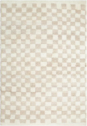 Damier DMI-2303 9' x 12' Handmade Rug DMI2303-912  Ivory, Beige Surya