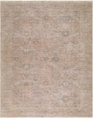 Livabliss Demre Medallion Fringe Area Rug Turkish Polyester Woven Living Room Floor Accent Medium Gray, Wh 10' x 14' DMM2308-1014