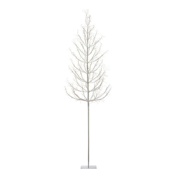 Winter White Adjustable Height LED Lighted Tree 7-8' XLQ40600 Park Hill