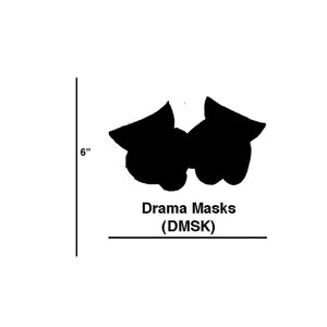 Drama Masks Cookie Cutter - Set of 6 DMSK/S6 Elk Home