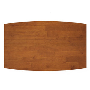 English Elm Draper Mid-Century Modern Dining Table In Teak Brown – Stylish, Durable, Seats Up To 6 Comfortably! B136P158596
