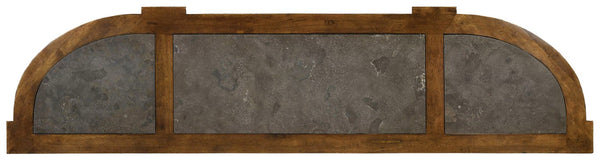 Hooker Furniture Archivist Pecky Pecan Sideboard With Bluestone Top, Antique Hardware, Felt-Lined Drawers & Pull-Out Serving Surface 5447-75903