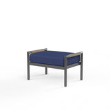 Pietra Ottoman in Echo Midnight, No Welt SW4601-OTT-8076 Sunset West