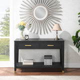 English Elm Steve Silver - Yves - Sofa Table - Black